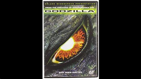 opening to godzilla 1998 dvd